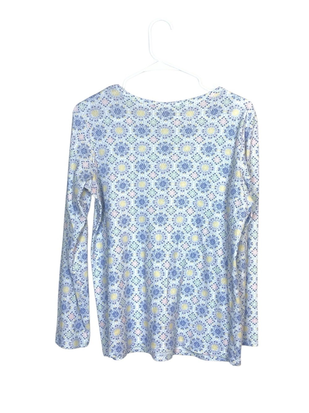 Calida Mandela print long sleeve top size xs sleepwear pajama - Picture 7 of 7